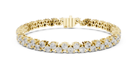 Aurelia Classic Round Diamond Line Bracelet