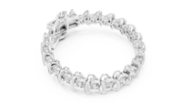Continuous Round Diamond Link Bracelet