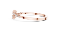 Celestia Graduated Round Diamond Bangle Bracelet