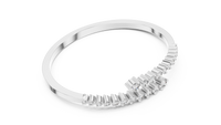 Celestia Graduated Round Diamond Bangle Bracelet
