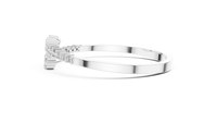 Celestia Graduated Round Diamond Bangle Bracelet