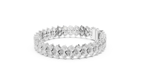 Seraphina Pear-Shaped Diamond Line Bracelet