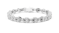 Seraphine Pear & Marquise Diamond Line Bracelet