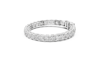 Continuous Princess Cut Diamond Link Bracelet