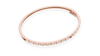 Round Diamond Prong Station Bracelet