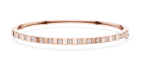 Round Diamond Prong Station Bracelet
