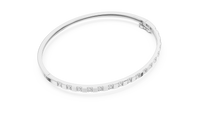 Round Diamond Prong Station Bracelet