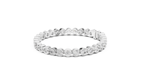 Round Bezel-Set Diamond Link Bracelet