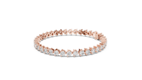 Continuous Round Diamond Link Bracelet