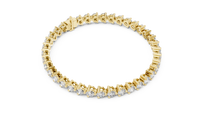 Continuous Round Diamond Link Bracelet
