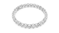 Diamond Link Bracelet Continuous Cushion-Cut