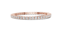 Classic Round Brilliant Diamond Link Bracelet