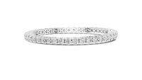 Classic Round Brilliant Diamond Link Bracelet