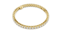 Classic Round Brilliant Diamond Link Bracelet
