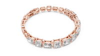 Mixed-Cut Radiant & Emerald Diamond Bracelet