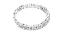 Mixed-Cut Radiant & Emerald Diamond Bracelet