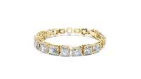 Mixed-Cut Radiant & Emerald Diamond Bracelet