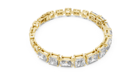 Mixed-Cut Radiant & Emerald Diamond Bracelet