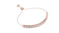 Round Diamond Flexible Tennis Bracelet