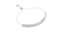 Round Diamond Flexible Tennis Bracelet