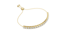 Round Diamond Flexible Tennis Bracelet