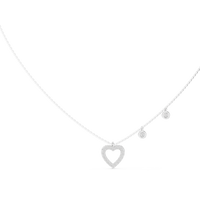 Diamond Heart Elegant Pendant Necklace