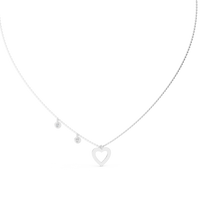 Diamond Heart Elegant Pendant Necklace