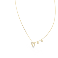 Diamond Heart Elegant Pendant Necklace