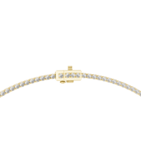 Diamond-Set Chain Pear Diamond Pendant Necklace