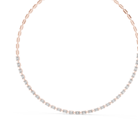 Emerald-Cut Diamond Pendant Necklace