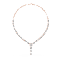 Celestia Multi-Shape Y-Drop Necklace
