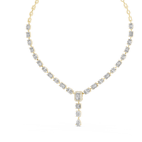 Celestia Multi-Shape Y-Drop Necklace