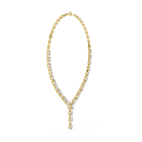 Celestia Multi-Shape Y-Drop Necklace