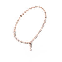 Celestia Multi-Shape Diamond Statement Necklace