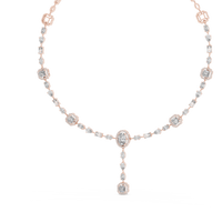 Aurelia Multi-Shape Diamond Drop Necklace