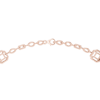 Aurelia Multi-Shape Diamond Drop Necklace