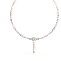 Aurelia Oval Emerald Marquise Drop Necklace