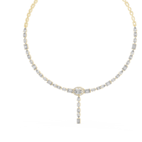 Aurelia Oval Emerald Marquise Drop Necklace