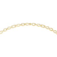 Aurelia Oval Emerald Marquise Drop Necklace