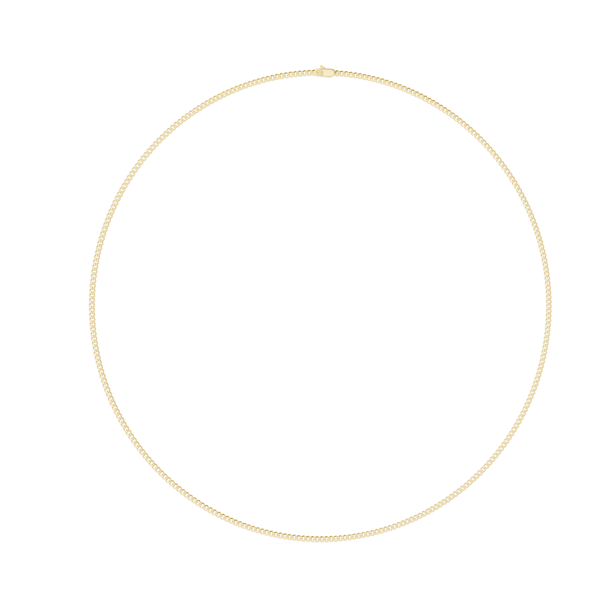 Minimalist Fine Link Chain Necklace