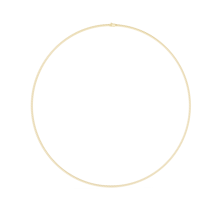 Minimalist Fine Link Chain Necklace
