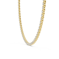Classic Round Diamond Tennis Necklace – 3.30 mm