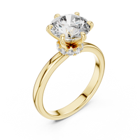 Round Solitaire Classic Engagement Ring