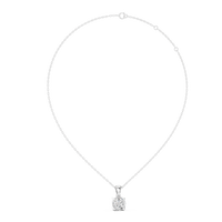 Classic Round Solitaire Diamond Pendant Necklace