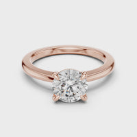 Classic Round Solitaire Engagement Ring